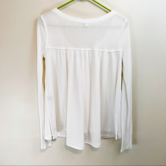 Free People Kai Thermal Henley Top - Picture 6 of 6